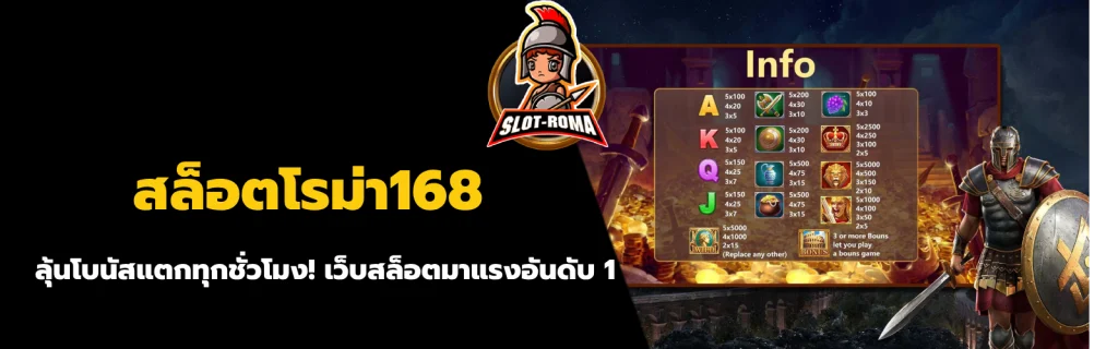 สล็อตโรม่า168